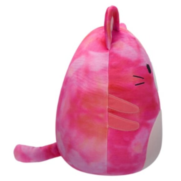 Squishmallows Original - Claudella the Pink Tie-Dye Cat - 12 Inch Plush BNWT - Picture 2 of 3